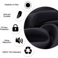 thumbnail image 3 of Thermal Blackout Curtains For Bedroom And Living Room, Set Of 2 Eyelet Curtains, Soundproof, Energy Saving, 3 of 4