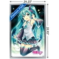 thumbnail image 3 of Hatsune Miku - Smile Wall Poster, 22.375" x 34" Framed, 3 of 6