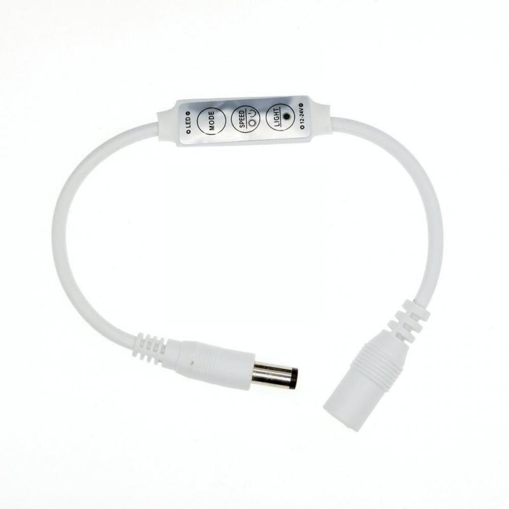 New Professional Mini Size DC12V-24V RGB Led Controller Dimmer Light  Accessories Parts Led Connector Switch - Walmart.com