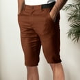 thumbnail image 2 of Men's underwear Band 13 7inch Shorts Men Tie Band Running Short Men Mens Shorts Stretch Born Primitive Mens Workout with Pockets Athletic Vacation Linen Outfit for Men's Casual Brown XL, 2 of 5