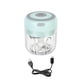 thumbnail image 2 of Bearachild Triturador de ajos eléctrico portátil de 3,7 V con carga USB, rebanador de acero inoxidable, picador, casa interior, cocina, pimienta, Cocina y Comedor Verde Bearachild HA059907-02B, 2 of 6