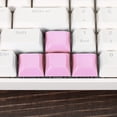 thumbnail image 6 of Uxcell 1U Blank Keycaps PBT Universal Keyboard Replacement Accessories for MX Mechanical Keyboard, Pink 10 Pack, 6 of 6