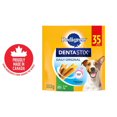 thumbnail image 1 of PEDIGREE DENTASTIX Oral Care Small Breed Dog Treats Original, 35 Sticks  553g Pouch, 1 of 13