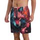 thumbnail image 2 of Balery Red Flame Wolf Head Traje de Baño Estilo Hawaiano para Hombre, Shorts de Secado Rápido con Bolsillos-X-Large, 2 of 6