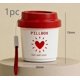 thumbnail image 1 of 1 juego de pastillero sellado con taza de café portátil | Caja compacta for guardar medicamentos | Llevar con diseño de correa, 1 of 2