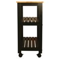 thumbnail image 2 of Catskill Craftsmen Utility Kitchen Cart in Black, 2 of 3