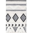 thumbnail image 6 of SAFAVIEH Cottage Charles Geometric Indoor/Outdoor Area Rug, Ivory/Dark Grey, 8' x 10', 6 of 10