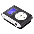thumbnail image 1 of Reproductor de 0.8 Pulgadas Pantalla Lcd Mini MP3 Music Music Reproductor de Metal Mini Clip MP3 Tarjeta de Memoria de Soporte Coneuriculares de 3.5 mm, 1 of 7