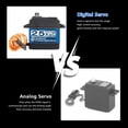 thumbnail image 3 of DS3225 25kg Servo digital DSSERVO Kits de engranajes de acero inoxidable a prueba de agua Azul JShteea El nuevo, 3 of 6