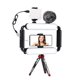 thumbnail image 1 of Kit de luces de vídeo Gimbal Stabilizer GVM para teléfono con micrófono y trípode, 1 of 6