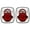 Crystal Clear, variant on IPCW CWT-CE407CB Jeep Wrangler 1987 - 2006 Tail Lamps- Crystal Eyes Bermuda Black