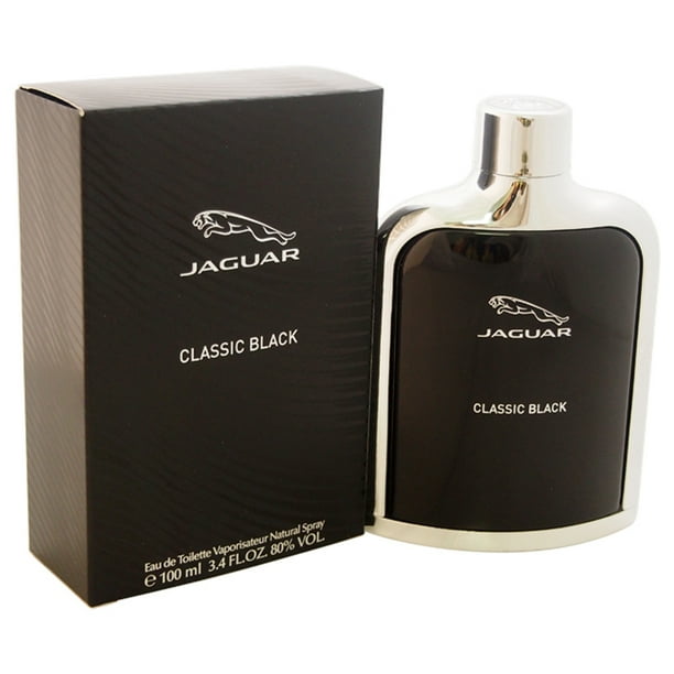 Perfume EDT Spray Jaguar Jaguar Classic Black EDT Spray Caballero 3.4 oz