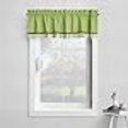 thumbnail image 3 of Mod Dots/Stripes Green/Yellow/Choco Window Valance 54 x 15 inches, 3 of 4