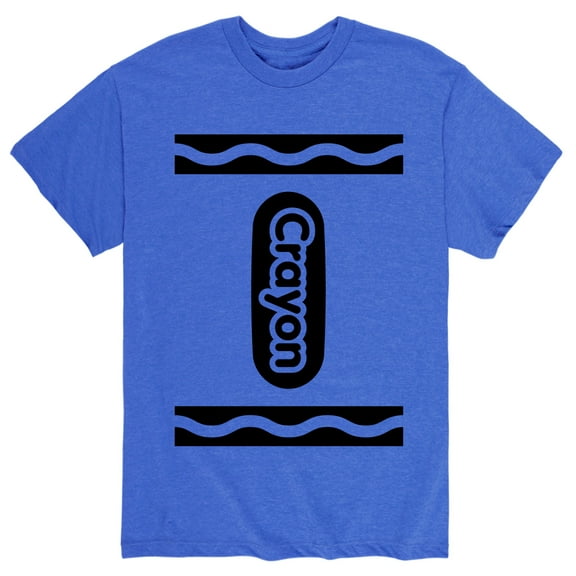 Instant Message - Crayon Label - Men's Short Sleeve Graphic T-Shirt