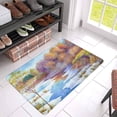 thumbnail image 3 of MKHERT Sapling Tree Forest Near Frozen Rivulet in Bright Wintertime Day Doormat Rug Home Decor Floor Mat Bath Mat 30x18 inch, 3 of 3