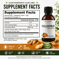 thumbnail image 6 of HallSyrup Herbal Supplement for Adults 4 fl oz – Turmeric Extract 95%, Ginger Root, Honey & Aloe Vera Syrup – Throat Comfort, Seasonal Wellness & Daily Vitality Support – Hallusa Natural, 6 of 9