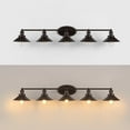 thumbnail image 5 of JONATHAN Y July 46" 5-Light Industrial Farmhouse 5-Light Metal Vanity Light, Oil Rubbed Bronze, 5 of 10
