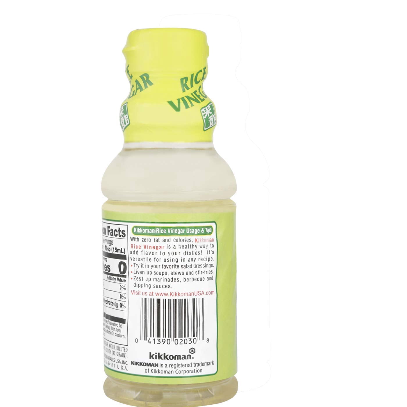 Kikkoman Rice Vinegar 10 oz (Pack of 12)