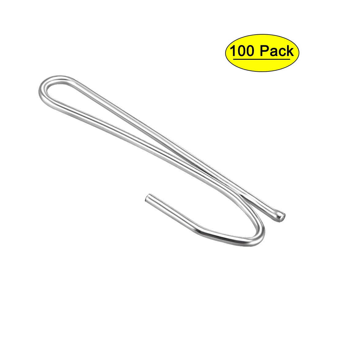 Curtain Metal Pin Pinch Pleat Golden Quality Hooks Available in 25 85 100 Pack 