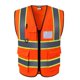 thumbnail image 1 of Chaleco reflectante de seguridad Sunnimix visible Tráfico naranja, 1 of 8