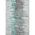 thumbnail image 2 of Addison Rugs Mayfield Washable Transitional Modern Teal Rectangle Rug, 2'6" x 3'10", 2 of 6