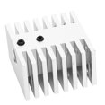 thumbnail image 1 of 3d Printer Heat Sink 3d Printer Accessories Heat Sink Block Single Head Aluminum Alloy DIY Extruded 3D Printer Accessories, 1 of 8