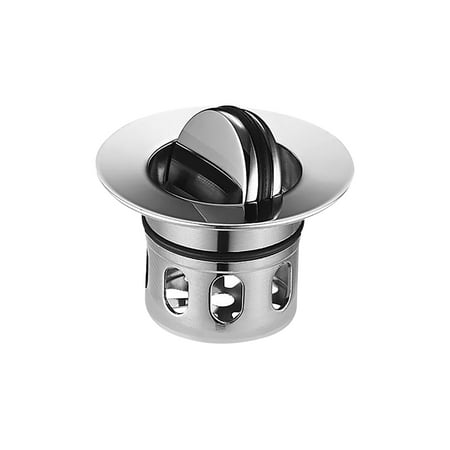 

Wash Basin Drain Filter Bathroom Kitchen Washing Basin Stainless Steel Bounce Drain Filter