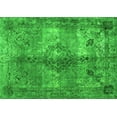 thumbnail image 1 of Ahgly Company Indoor Rectangle Abstract Green Contemporary Area Rugs, 7' x 9', 1 of 1