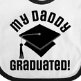 thumbnail image 4 of Inktastic My Daddy Graduated College Graduate Boys or Girls Baby Bib, 4 of 4