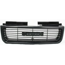 Grille Assembly Compatible With 1998-2004 GMC Sonoma 1998-2005 Jimmy Textured Black Shell and Insert