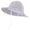 Black, variant on Toddler Sun Hat Stripes UV Protection Hat Wide Brim Cute Baby Bucket Hat Hat Outdoor Activities with Adjustable Strap (Blue ,6-12M)