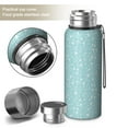 thumbnail image 2 of Design Pattern 20oz Stainless Steel Thermal Bottle with Tea Filter and Cup Lid, Vacuum Insulated Coffee Mug with 316L Inner Liner, Leakproof Travel Thermos for Office, Commute & Outdoor, 2 of 7