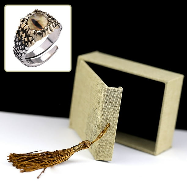 Joyeros para mujer, joyeros y organizadores con diseño de ojo abierto para hombre y mujer, regalo de anillo abierto, joyería de anillo.