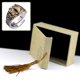 thumbnail image 1 of Joyeros para mujer, joyeros y organizadores con diseño de ojo abierto para hombre y mujer, regalo de anillo abierto, joyería de anillo., 1 of 5