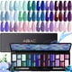 thumbnail image 1 of Set de esmaltes de uñas en gel ABAC Solid 24 colores con brocha Pro, 1 of 7