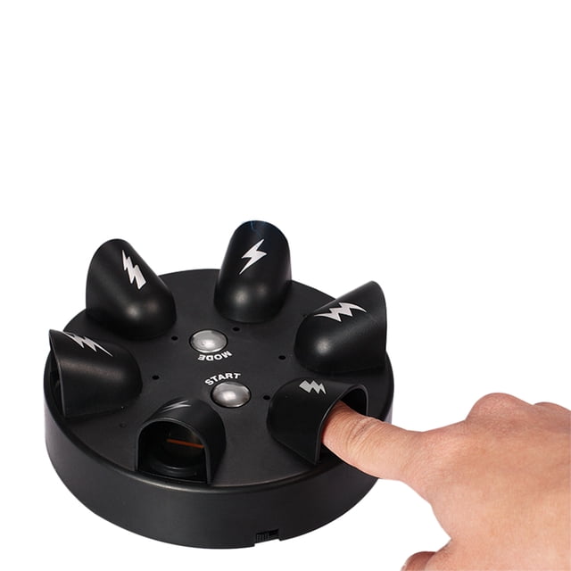 Jeu de Détecteur de Mensonges Électrique avec Doigt, Choc, Roulette Choquante, Jeu de Table avec Choc