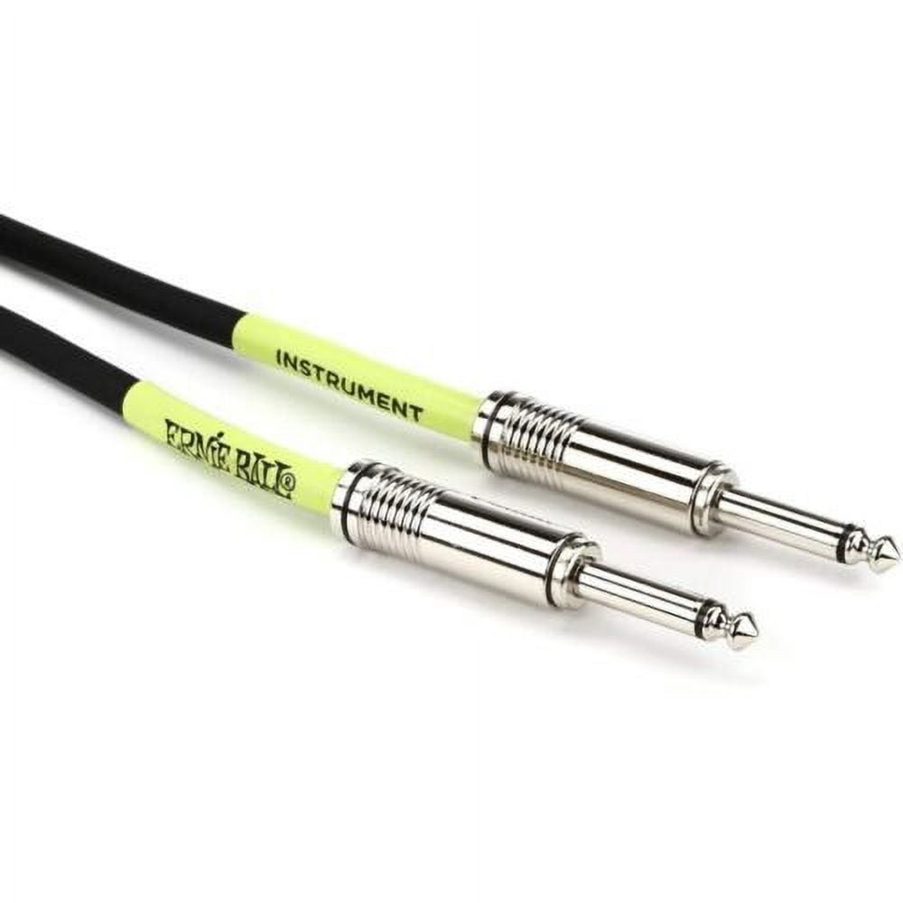 Ernie Ball 20' Straight / Straight Instrument Cable Black - P06046