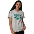 thumbnail image 5 of Mermaid Born to Swim Cute Water Lover Women's Graphic T Shirt Tees Brisco Brands S, 5 of 5