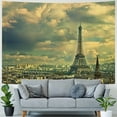thumbnail image 4 of Orinice Eiffel Tower Tapestry Wall Hanging Unique Style for Home Decor, Graphic Tapestries for Living Room Bedroom Dorm, 4 Sizes Available 50x40inch, 4 of 6