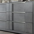 thumbnail image 4 of Furniture of America Jorma 6-Drawer Wood Gray Dresser, 4 of 7