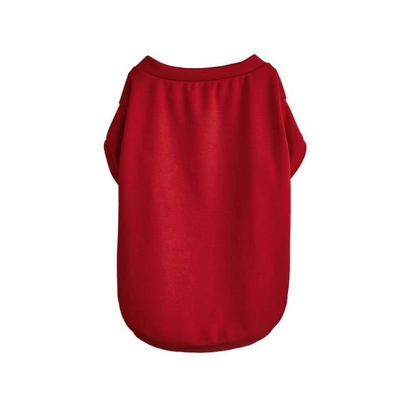 Basic Blank T-Shirt for Small Dogs Soft Breathable Dog Tee Pullover Design Plain Color Pet Clothing Summer Puppy Cat Cloth Lightweight Vacation Apparel