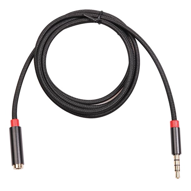 Audífonos Cable auxiliar de altavoz para de 5x1m y 3,5 mm, cable de extensión de audio macho a hembra WDOplteas Para estrenar