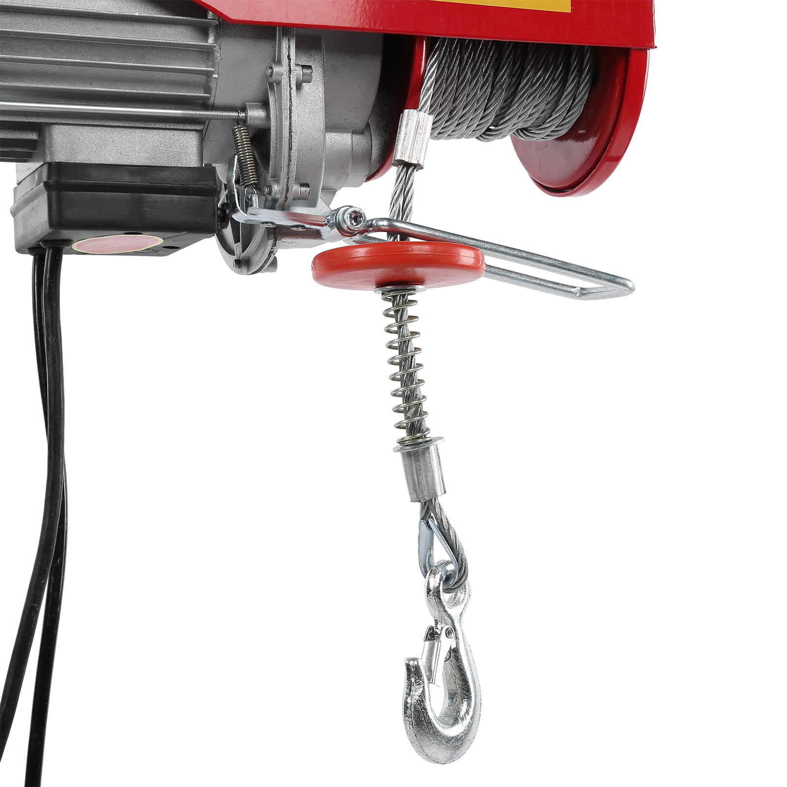 400-800KG Electric Cable Winch Lift Hoist Tools with 12 Meters Steel Wire Rope 