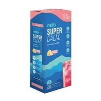 Nello Supercalm Calming Drink Mix Packets, Raspberry Lemonade, 1.5 oz, 10 Count