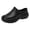 Black, variant on Slippers for Men On Arch Support Oversized Couple'S Chef Rain Boots Outdoor Wear Close Toe Men's House Shoes