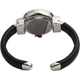 thumbnail image 2 of Blekon Collections Japanese Quartz Womens Trendy Classic 26mm Case Leather Bangle Cuff Watch, 2 of 5