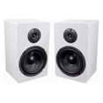thumbnail image 6 of Rockville 2 RockShelf 68W 400w White 6.5" Home Theater Bookshelf Speakers/8 Ohm, 6 of 6