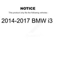thumbnail image 2 of CMX Front Rear Ceramic Brake Pads Kit for Car BMW i3 i3s KCX-100072, 2 of 9