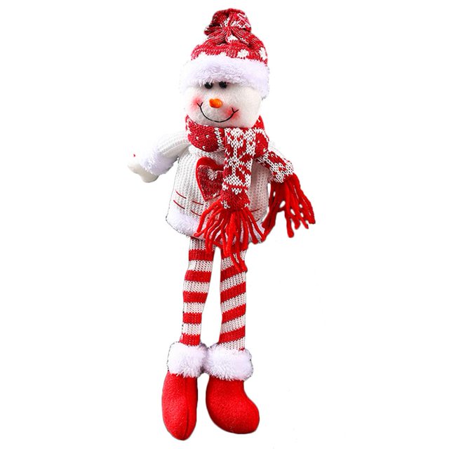 4uds. Cinta de lazo para cortina de Navidad, hebilla de cierre de cortina suave, decoración navideña bonita (muñeco de nieve