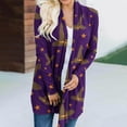 thumbnail image 2 of Dyegold Plus Size Hall-oween Sweatshirts For Women Ladies Hall-oween Cardigan Blue Cardigan For Women Fall Outfits Oversized ​Christmas ​Chaquetas De Mujer ​My Orders, 2 of 7